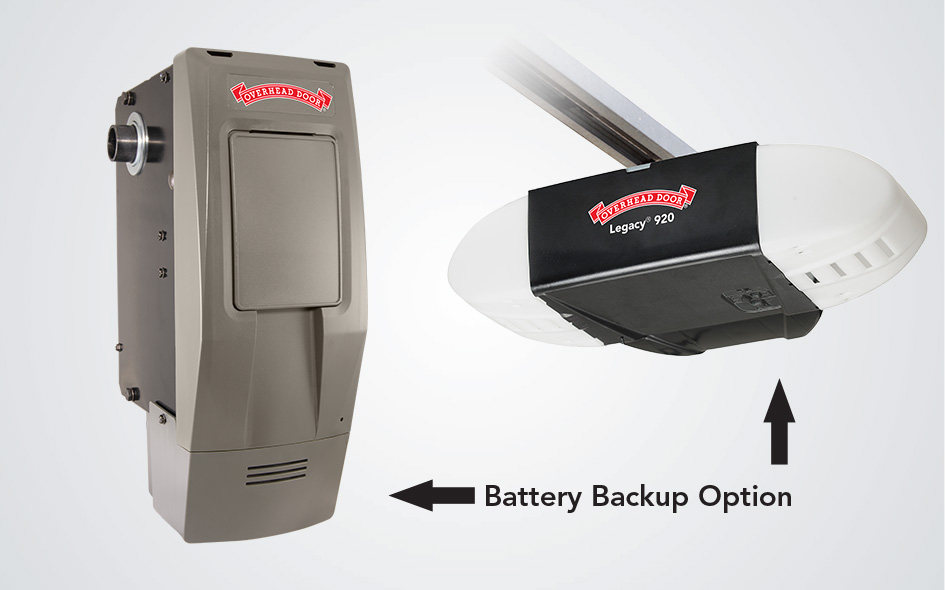 integrated-battery-backup-garage-door-opener