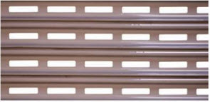 curved slat with fenestration